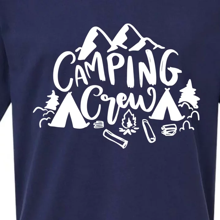 Camping Crew Camp Trip For Campers Sueded Cloud Jersey T-Shirt