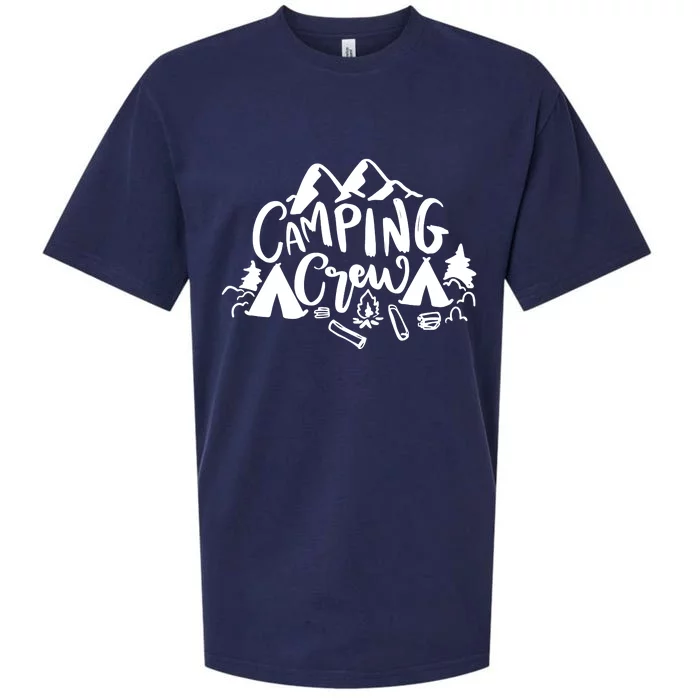 Camping Crew Camp Trip For Campers Sueded Cloud Jersey T-Shirt