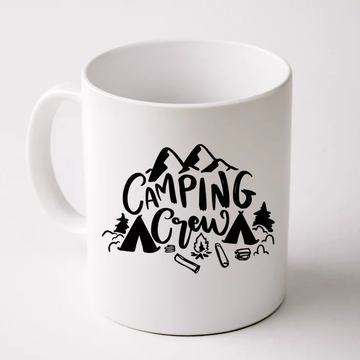 Camping Crew Camp Trip For Campers Front & Back Coffee Mug