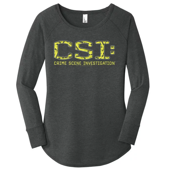 Csi Collage Women's Perfect Tri Tunic Long Sleeve Shirt