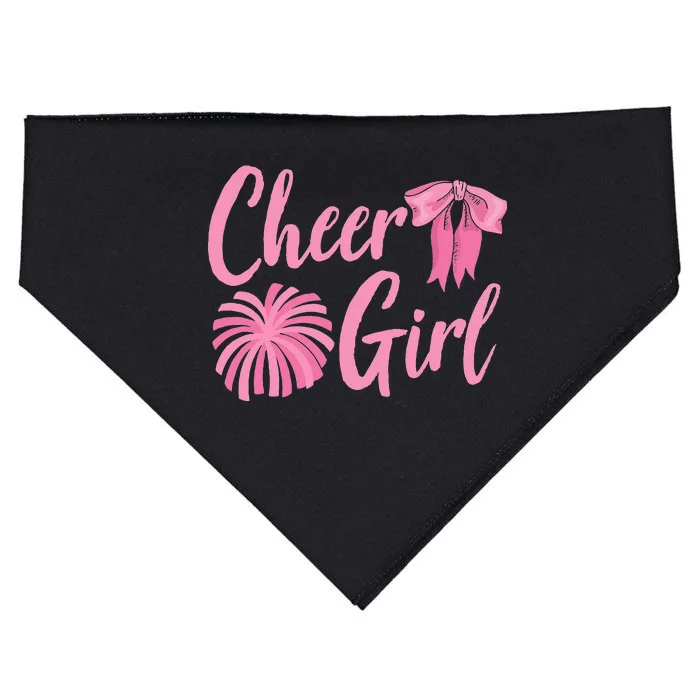 Cheer Cheerleader  Cheering Practice Cheerleading USA-Made Doggie Bandana