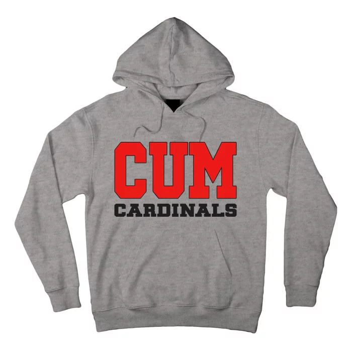 Cum C.A.R.D.I.N.A.L.S Christian University Michigan Tall Hoodie