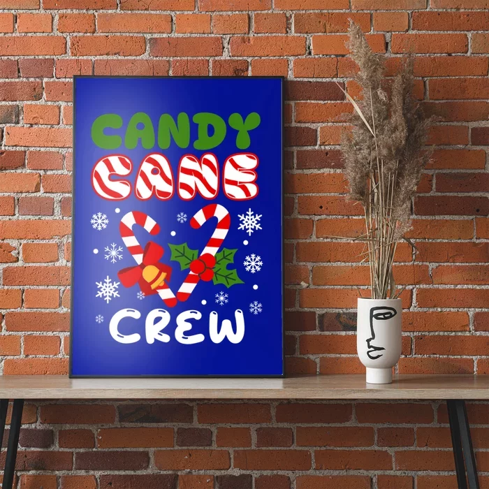 Candy Canes Crew For Family Xmas Family Cousin Christmas Gift Poster