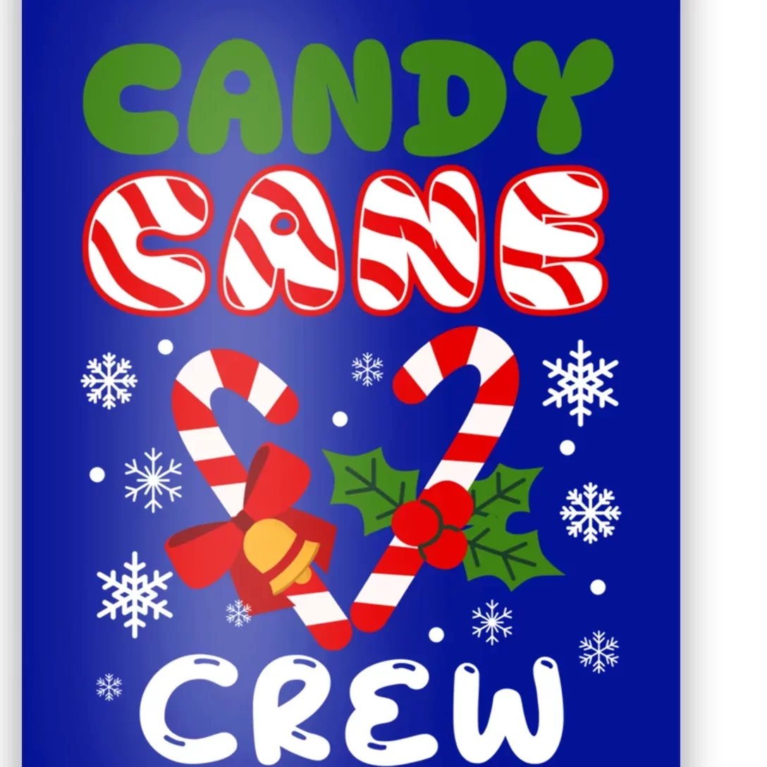 Candy Canes Crew For Family Xmas Family Cousin Christmas Gift Poster