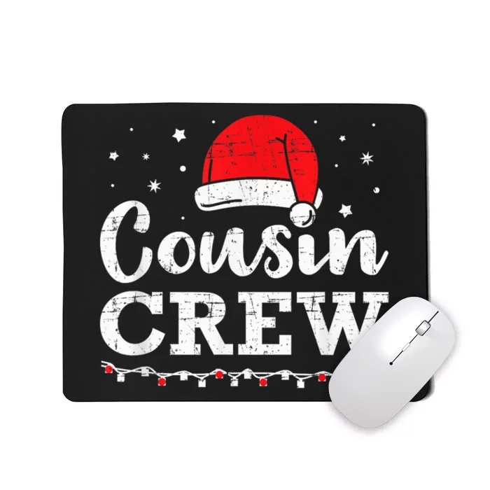 Christmas cousin crew Mousepad