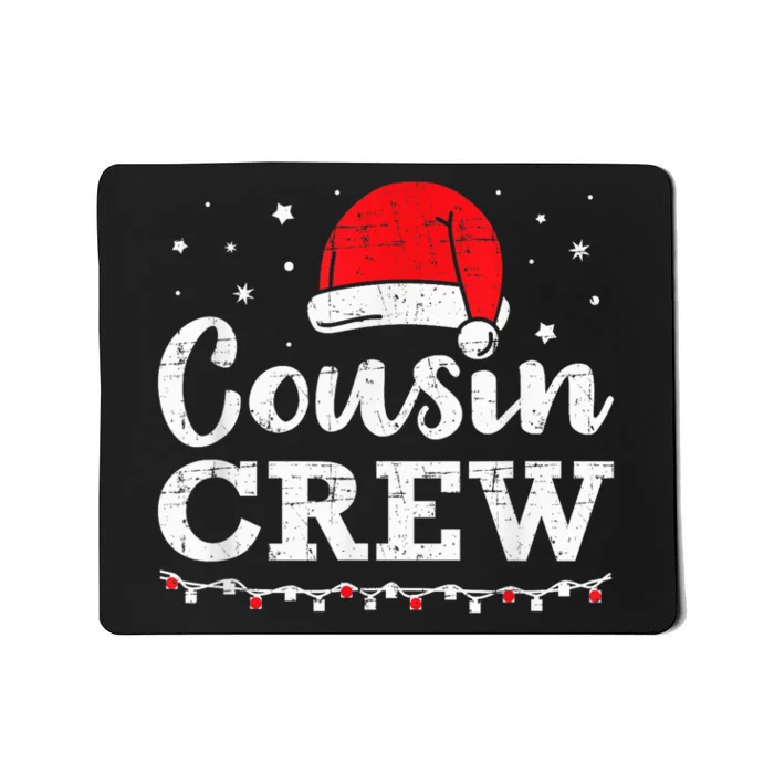 Christmas cousin crew Mousepad