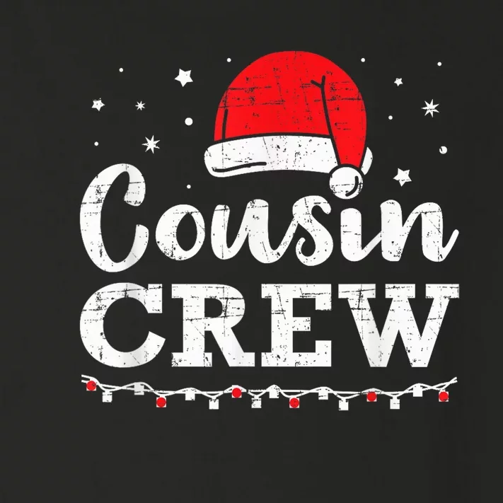 Christmas cousin crew Toddler Long Sleeve Shirt