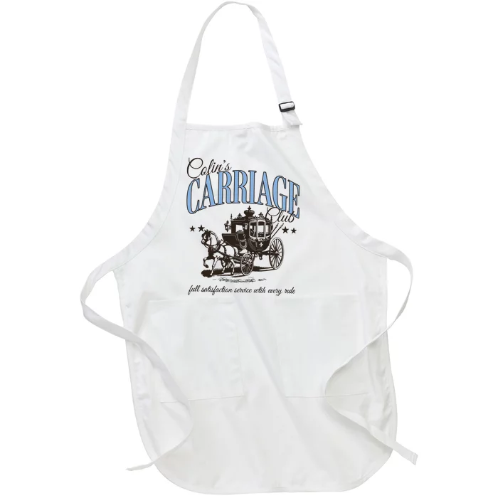 Colin Carriage Club Penelope Colin Fan Full-Length Apron With Pocket