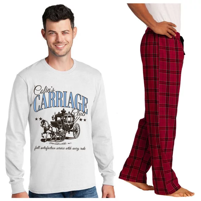 Colin Carriage Club Penelope Colin Fan Long Sleeve Pajama Set