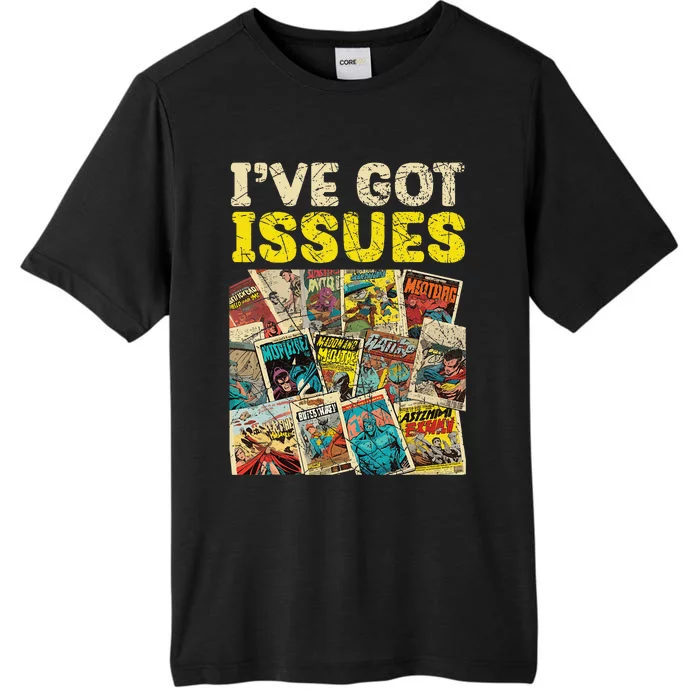 Comic Collector Comic Reader Reading Comic Books ChromaSoft Performance T-Shirt