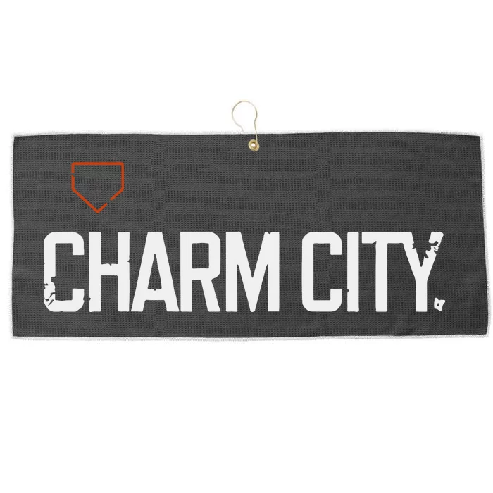 Charm City Large Microfiber Waffle Golf Towel