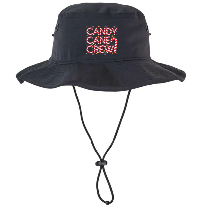 Candy Cane Crew Christmas Candy Cane Xmas Pajamas Legacy Cool Fit Booney Bucket Hat