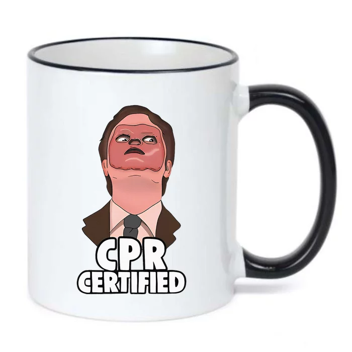 Cpr Certified Black Color Changing Mug