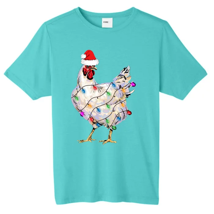 Chicken Christmas ChromaSoft Performance T-Shirt