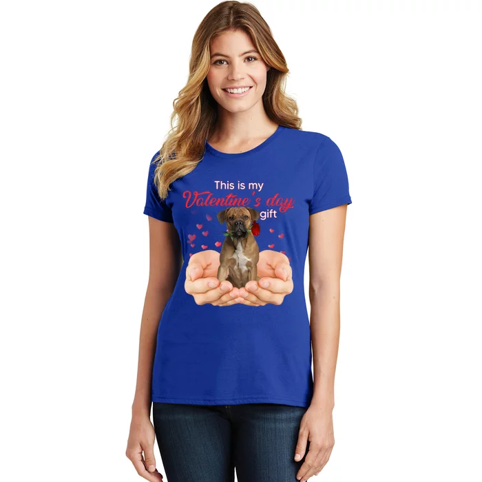 Cute Cane Corso This Is My Valentine's Day Pajama Meaningful Gift Women's T-Shirt