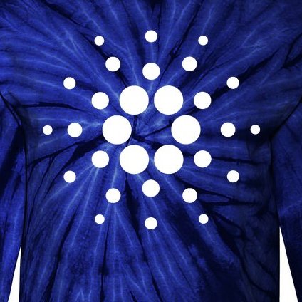 Cardano Crypto Tie-Dye Long Sleeve Shirt