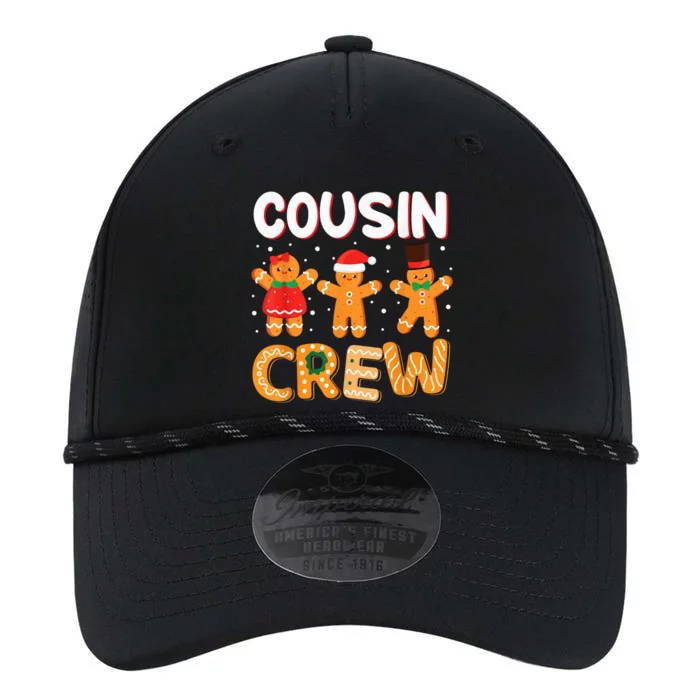 Cousin Crew Christmas Pajama Shirt Gingerbread Man Performance The Dyno Cap