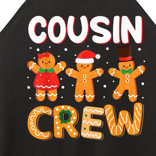 Cousin Crew Christmas Pajama Shirt Gingerbread Man Women’s Perfect Tri Rocker Tank