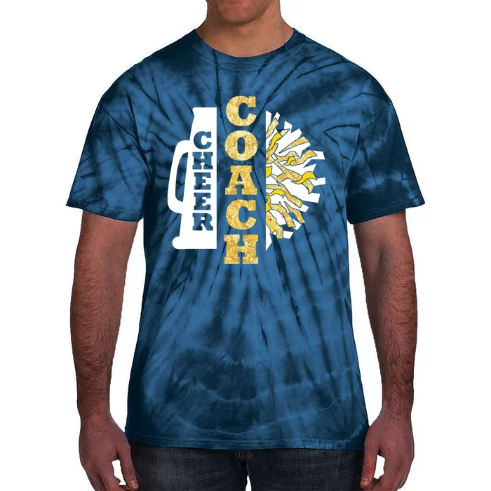 Cheer Coach Cheerleader Coach Cheerleading Coach Tie-Dye T-Shirt