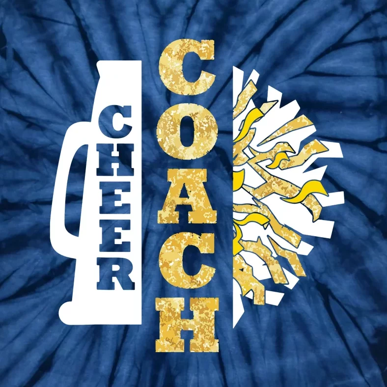 Cheer Coach Cheerleader Coach Cheerleading Coach Tie-Dye T-Shirt