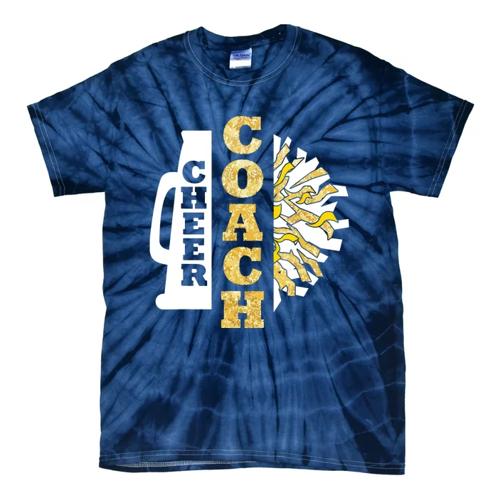 Cheer Coach Cheerleader Coach Cheerleading Coach Tie-Dye T-Shirt