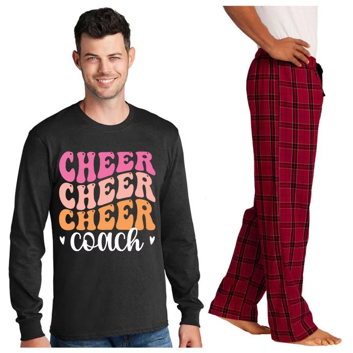 Cheer Coach Cheerleading Coach Cheerleader Coach Long Sleeve Pajama Set