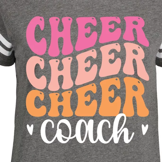 Cheer Coach Cheerleading Coach Cheerleader Coach Enza Ladies Jersey Football T-Shirt