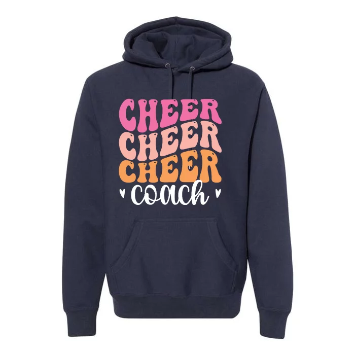 Cheer Coach Cheerleading Coach Cheerleader Coach Premium Hoodie