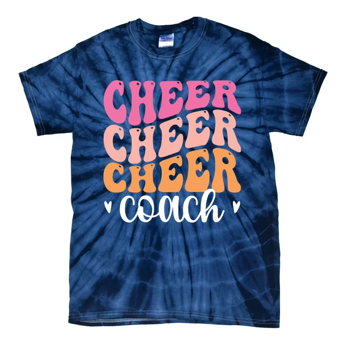 Cheer Coach Cheerleading Coach Cheerleader Coach Tie-Dye T-Shirt