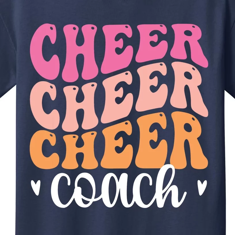 Cheer Coach Cheerleading Coach Cheerleader Coach Kids T-Shirt