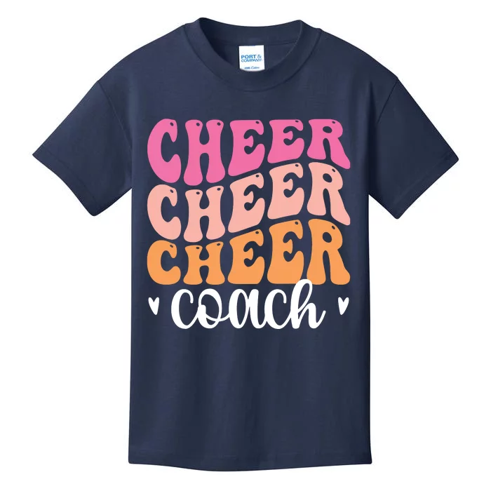 Cheer Coach Cheerleading Coach Cheerleader Coach Kids T-Shirt