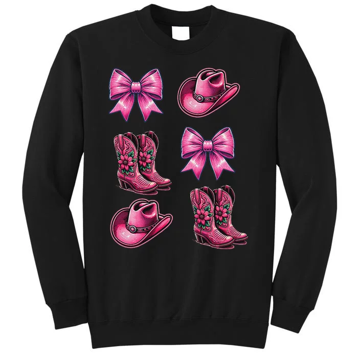 Coquette Cowgirl Tall Sweatshirt