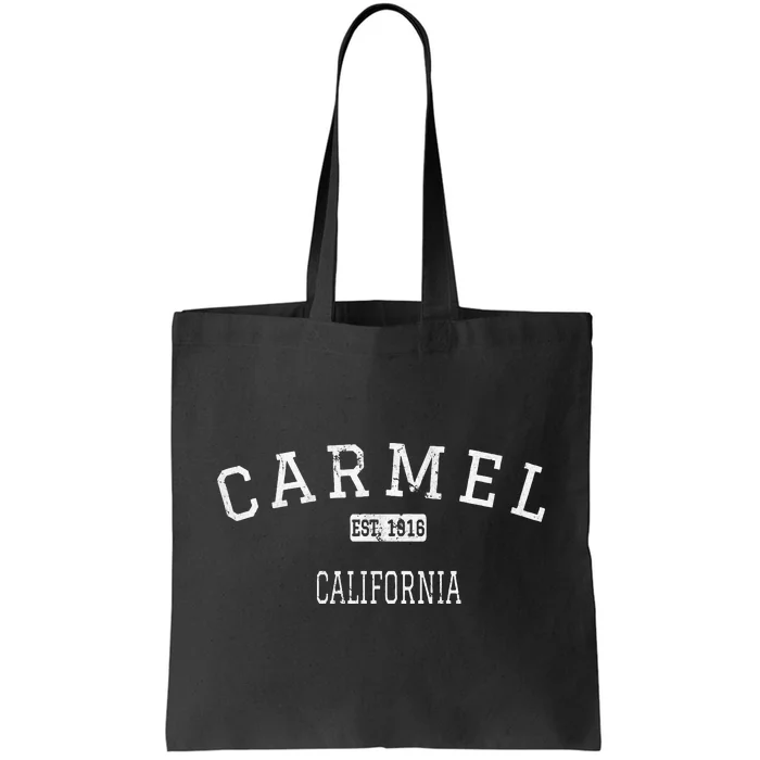 Carmel California Ca Vintage Tote Bag