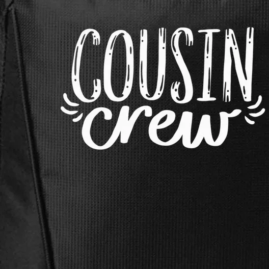 Christmas Cousin Crew Family Funny Gift City Backpack