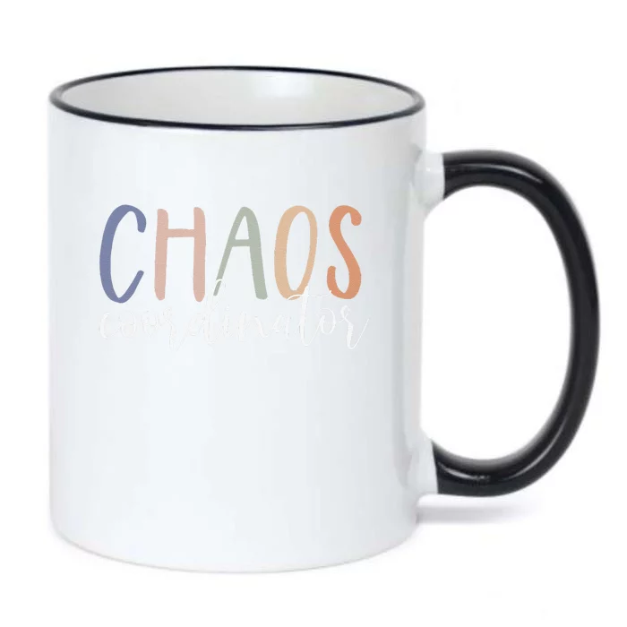 Chaos Coordinator Black Color Changing Mug