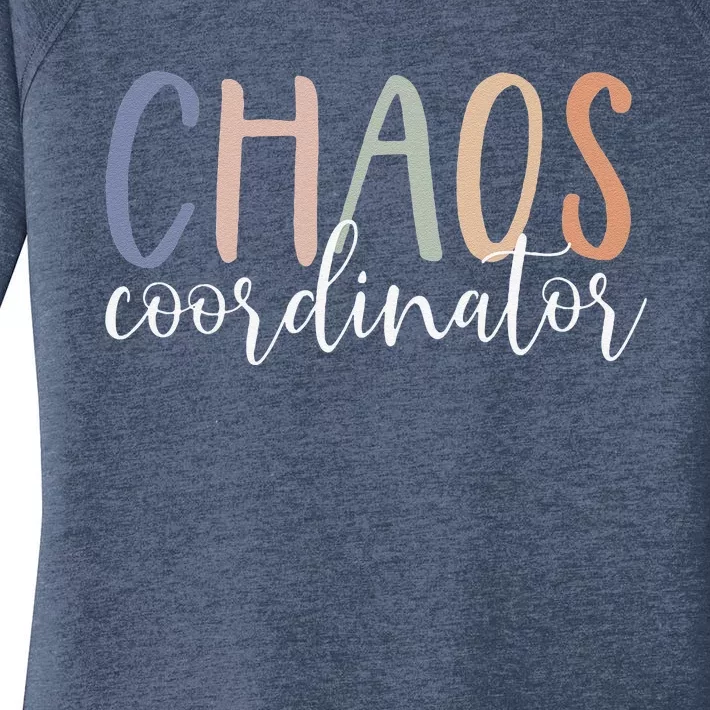 Chaos Coordinator Women's Perfect Tri Tunic Long Sleeve Shirt