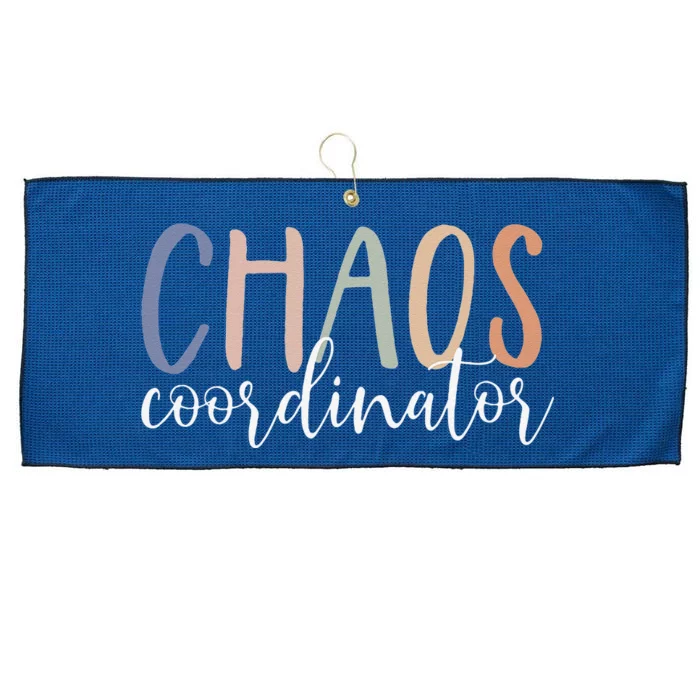 Chaos Coordinator Large Microfiber Waffle Golf Towel