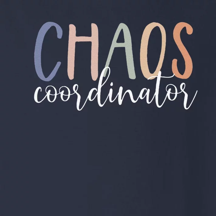 Chaos Coordinator Toddler Long Sleeve Shirt