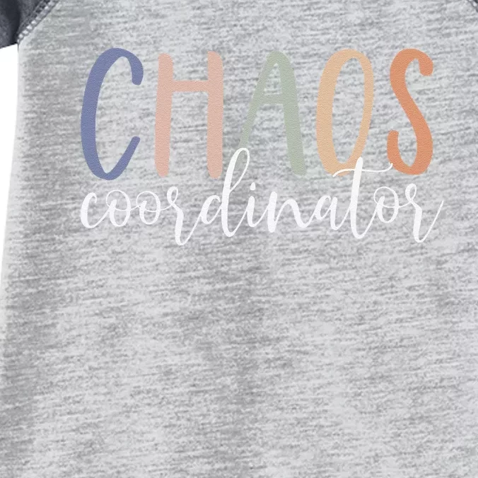 Chaos Coordinator Infant Baby Jersey Bodysuit