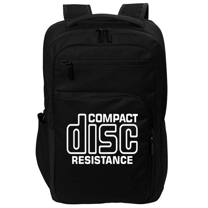 Cd Collectors Compact Disc Resistance Impact Tech Backpack