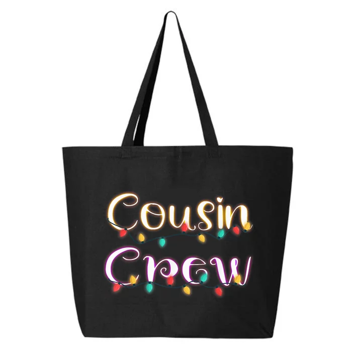 Cousin Crew - Christmas Family Member Group Cousins 25L Jumbo Tote