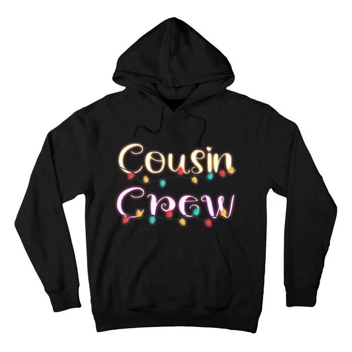 Cousin Crew - Christmas Family Member Group Cousins Tall Hoodie