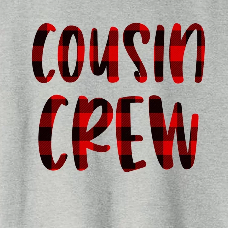 Christmas Cousin Crew Gift Women's Crop Top Tee