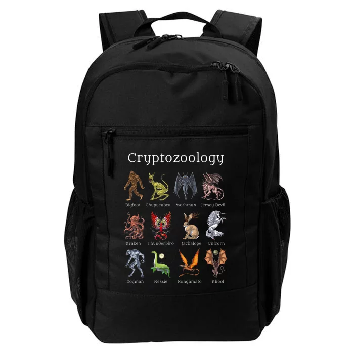 Cryptozoology Cryptid Creatures Fantasy Mythical Monsters Daily Commute Backpack