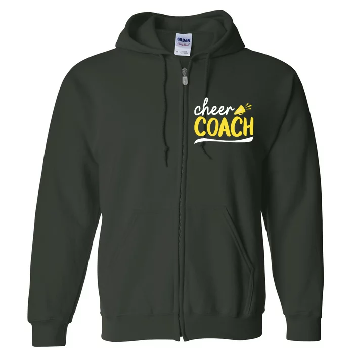 Cheerleader Coach Cheer Coach Full Zip Hoodie