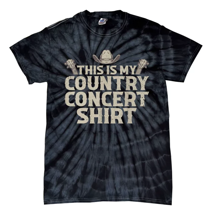 Cool Country Concert For Men Women Country Music Lover Tie-Dye T-Shirt