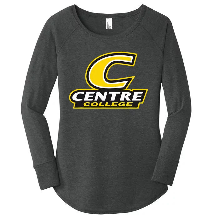 Centre College Colonels Stacked C Women's Perfect Tri Tunic Long Sleeve Shirt