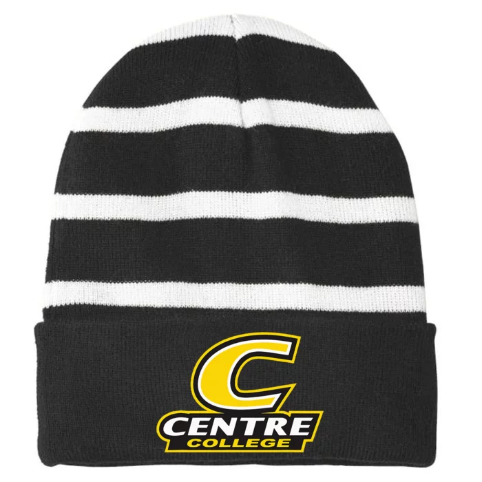 Centre College Colonels Stacked C Striped Beanie with Solid Band