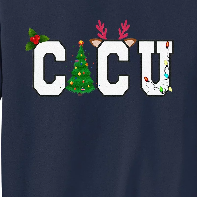 CICU Christmas Cardiac Intensive Care Unit Nurse Christmas Sweatshirt