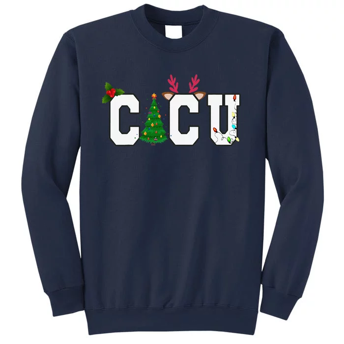 CICU Christmas Cardiac Intensive Care Unit Nurse Christmas Sweatshirt